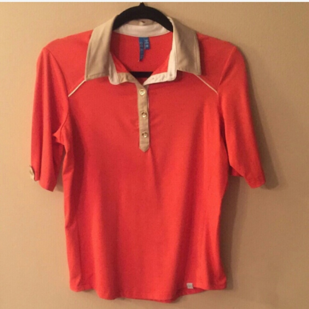 GG BLUE golf shirt